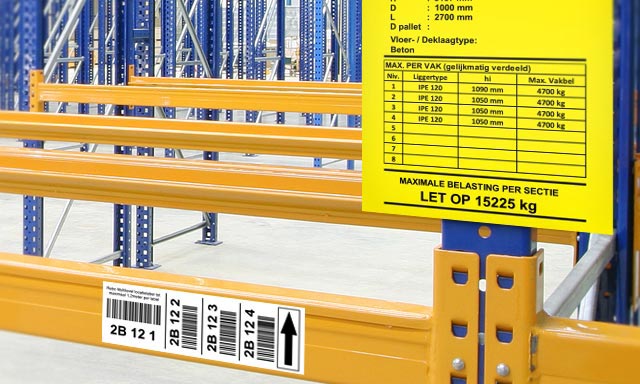 Warehouse Hanging Signs: Imprint Enterprises
